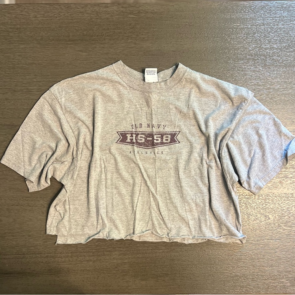 Old Navy HS-58 Tee | Heather Gray | Size L